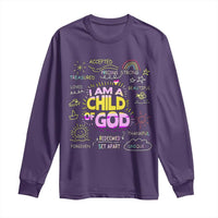 I Am A Child Of God Long Sleeve Shirt Retro Christian Jesus Faith