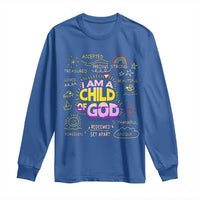 I Am A Child Of God Long Sleeve Shirt Retro Christian Jesus Faith