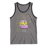 I Am A Child Of God Tank Top Retro Christian Jesus Faith