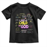 I Am A Child Of God Toddler T Shirt Retro Christian Jesus Faith