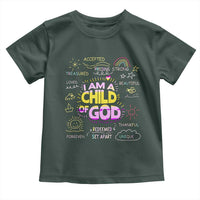 I Am A Child Of God Toddler T Shirt Retro Christian Jesus Faith
