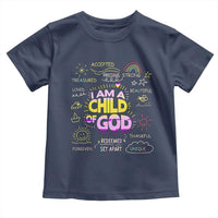 I Am A Child Of God Toddler T Shirt Retro Christian Jesus Faith