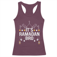It's Ramadan Bro Racerback Tank Top Islamic Fasting Muslim