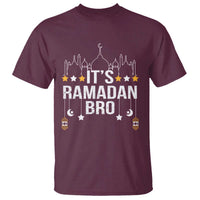 It's Ramadan Bro T Shirt Islamic Fasting Muslim