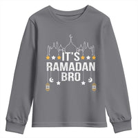 It's Ramadan Bro Youth Sweatshirt Islamic Fasting Muslim