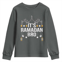 It's Ramadan Bro Youth Sweatshirt Islamic Fasting Muslim