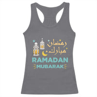 Ramadan Mubarak Muslim Racerback Tank Top