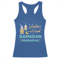 Ramadan Mubarak Muslim Racerback Tank Top