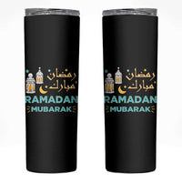 Ramadan Mubarak Muslim Skinny Tumbler