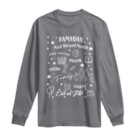 Ramadan Blessed Month Long Sleeve Shirt Muslim Islamic Ramadhan Eid al Fitr