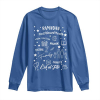 Ramadan Blessed Month Long Sleeve Shirt Muslim Islamic Ramadhan Eid al Fitr