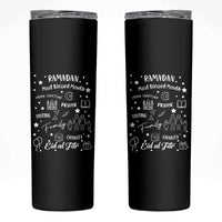 Ramadan Blessed Month Skinny Tumbler Muslim Islamic Ramadhan Eid al Fitr
