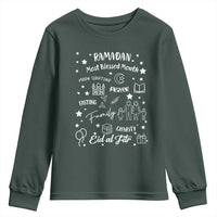 Ramadan Blessed Month Youth Sweatshirt Muslim Islamic Ramadhan Eid al Fitr