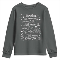 Ramadan Blessed Month Youth Sweatshirt Muslim Islamic Ramadhan Eid al Fitr