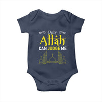 Only Allah Can Judge Me Baby Onesie Islamic Muslim Ramadan Eid