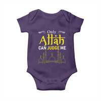 Only Allah Can Judge Me Baby Onesie Islamic Muslim Ramadan Eid