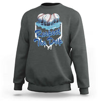 Respect The Drip Baseball Sweatshirt Driping Ice Cream Sport Lover