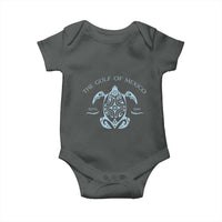 Gulf of Mexico Turtle Baby Onesie Golfo de Mexico Forever