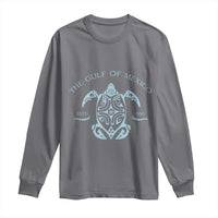 Gulf of Mexico Turtle Long Sleeve Shirt Golfo de Mexico Forever