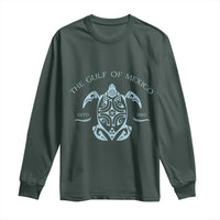Gulf of Mexico Turtle Long Sleeve Shirt Golfo de Mexico Forever