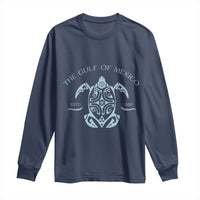 Gulf of Mexico Turtle Long Sleeve Shirt Golfo de Mexico Forever