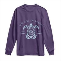 Gulf of Mexico Turtle Long Sleeve Shirt Golfo de Mexico Forever