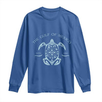 Gulf of Mexico Turtle Long Sleeve Shirt Golfo de Mexico Forever