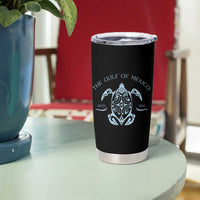Gulf of Mexico Turtle Tumbler Cup Golfo de Mexico Forever