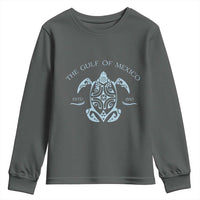 Gulf of Mexico Turtle Youth Sweatshirt Golfo de Mexico Forever