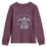 Gulf of Mexico Turtle Youth Sweatshirt Golfo de Mexico Forever