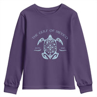 Gulf of Mexico Turtle Youth Sweatshirt Golfo de Mexico Forever
