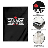 Canada Is Not For Sale Est. 1867 Garden Flag - Wonder Print Shop