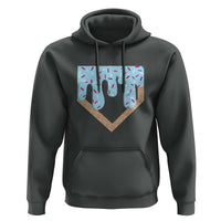 Baseball Ice Cream Dripping Hoodie Home Plate Drip