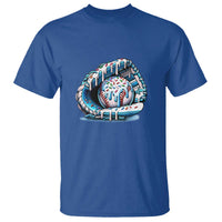 Baseball Drip Sprinkles Ice Cream T Shirt Ball and Glove Dripping