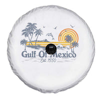 Vintage Gulf of Mexico Est 1550 Spare Tire Cover Golfo De Mexico