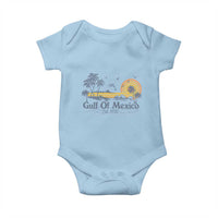 Vintage Gulf of Mexico Est 1550 Baby Onesie Golfo De Mexico
