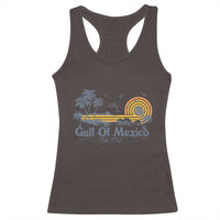 Vintage Gulf of Mexico Est 1550 Racerback Tank Top Golfo De Mexico