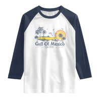 Vintage Gulf of Mexico Est 1550 Raglan Shirt Golfo De Mexico