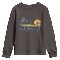 Vintage Gulf of Mexico Est 1550 Youth Sweatshirt Golfo De Mexico
