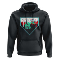 Baseball Home Plate Dripping Ice Cream Hoodie Respect The Drip Social Club Sprinkles