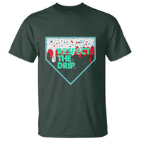 Baseball Home Plate Dripping Ice Cream T Shirt Respect The Drip Social Club Sprinkles
