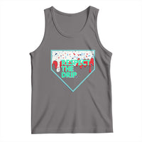 Baseball Home Plate Dripping Ice Cream Tank Top Respect The Drip Social Club Sprinkles