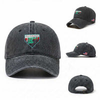 Baseball Home Plate Dripping Ice Cream Washed Cotton Baseball Cap Respect The Drip Social Club Sprinkles
