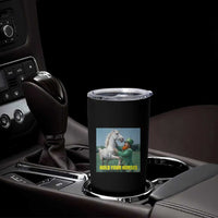Funny Leprechaun Hold Your Horse Tumbler Cup Unicorn St Patrick's Day