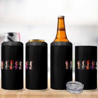 Well Behaved Women Rarely Make History 4 in 1 Can Cooler Tumbler Feminist Empowered Women