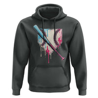 Baseball Home Plate Drip With Sprinkles Hoodie