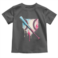 Baseball Home Plate Drip With Sprinkles Toddler T Shirt