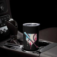 Baseball Home Plate Drip With Sprinkles Tumbler Cup