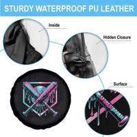 Baseball Drip Ice Cream Dripping Spare Tire Cover TS02