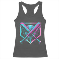 Baseball Drip Ice Cream Dripping Racerback Tank Top TS02